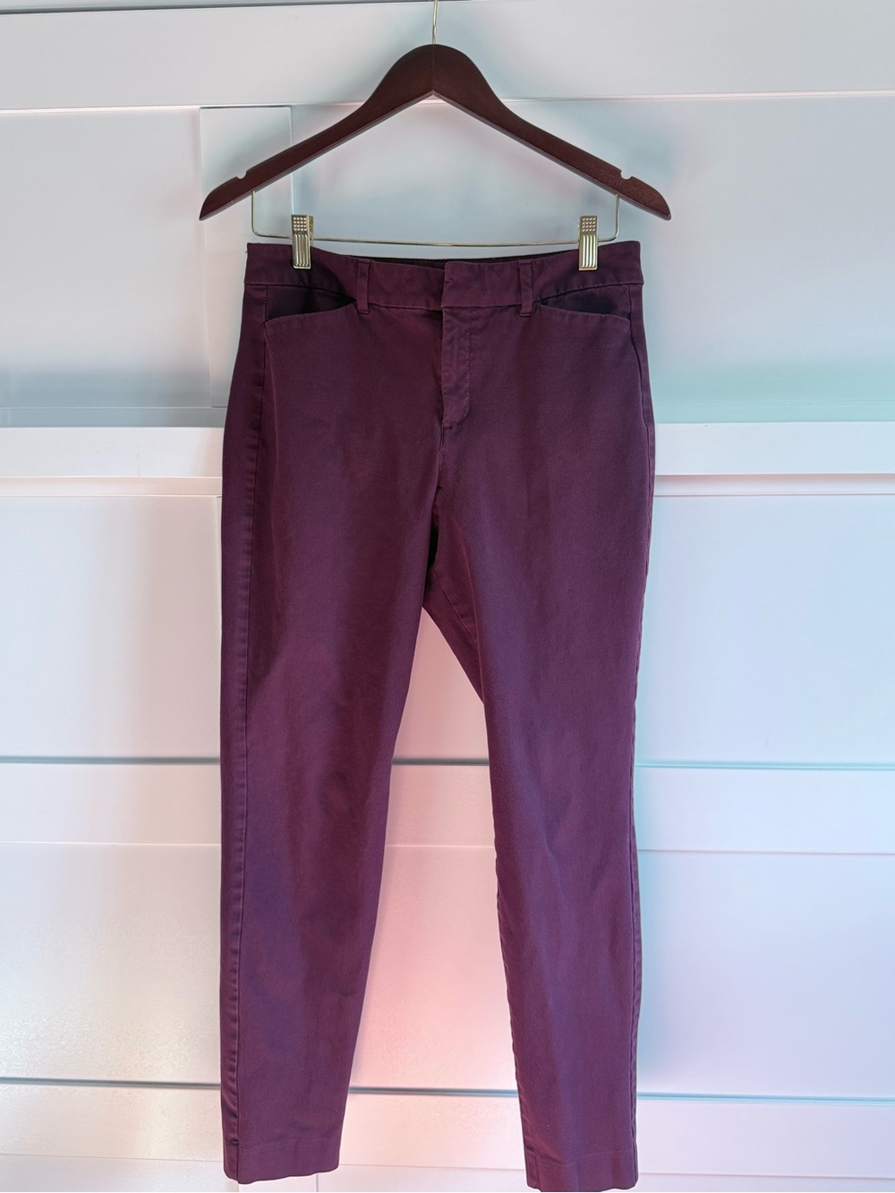 Old Navy Skinny Jeans in Deep Plum